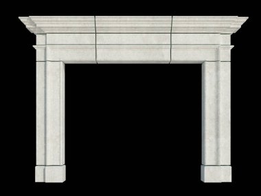 İzole edilmiş 3d Render Yapılandırması