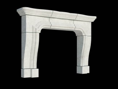 İzole edilmiş 3d Render Yapılandırması