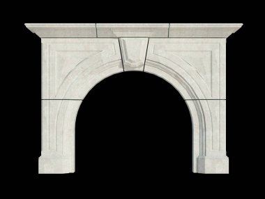 İzole edilmiş 3d Render Yapılandırması