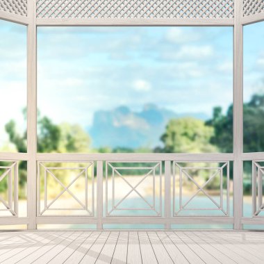Balkon ve Teras bulanıklık doğa arka plan