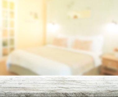 Yatak odasındaki Masa Üstü ve Görüntü Arkaplanı