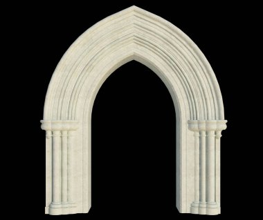 İzole edilmiş 3d Render Yapılandırması