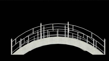 İzole edilmiş 3d Render Yapılandırması