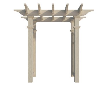 İzole edilmiş 3d Render Yapılandırması