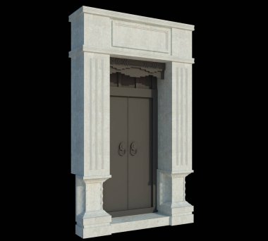 İzole edilmiş 3d Render Yapılandırması