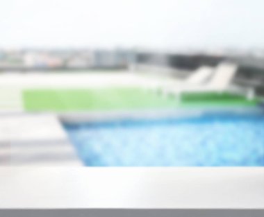 Masa üstü ve Görüntü Yüzme Arkaplan Havuzu