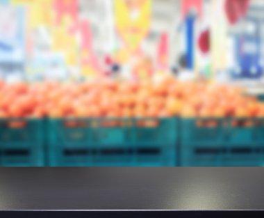 Alışveriş Pazar arka plan bulanıklık