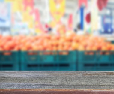 Alışveriş Pazar arka plan bulanıklık