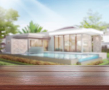 Masa üstü ve Blur Binası arka plan