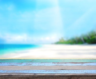 Masa üstü ve bulanıklık doğa arka plan