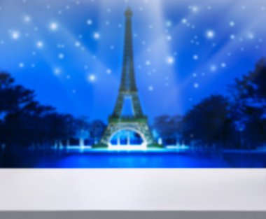 Ahşap masa üst arka planda tatil