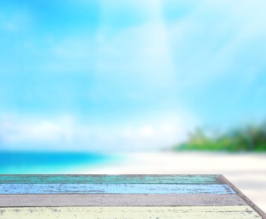 Masa üstü ve bulanıklık doğa arka plan