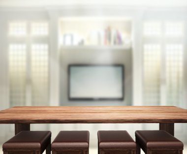 Masa üstü ve bulanıklık Office arka plan