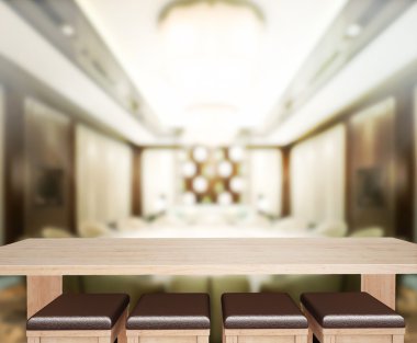 Masa üstü ve bulanıklık Office arka plan