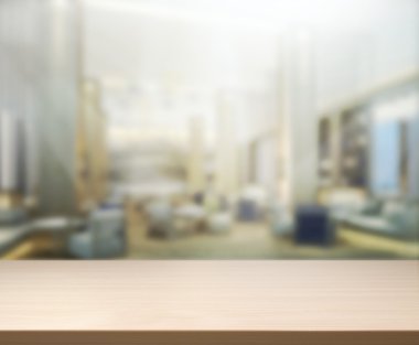 Masa üstü ve bulanıklık Office arka plan