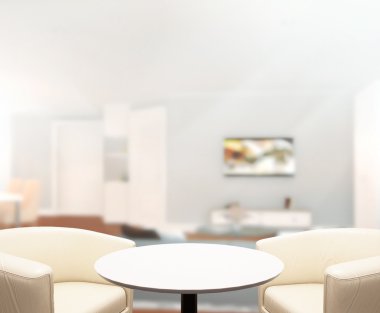 Masa üstü ve bulanıklık Office arka plan