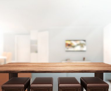 Masa üstü ve bulanıklık Office arka plan