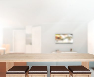 Masa üstü ve bulanıklık Office arka plan