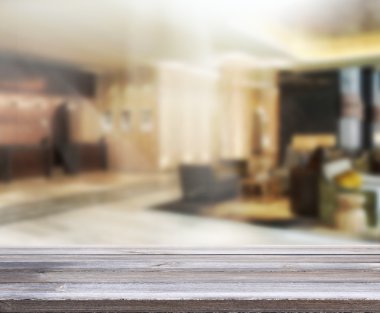 Masa üstü ve bulanıklık Office arka plan