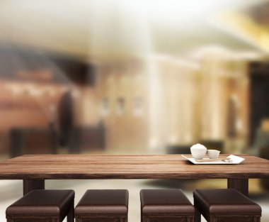 Masa üstü ve bulanıklık Office arka plan