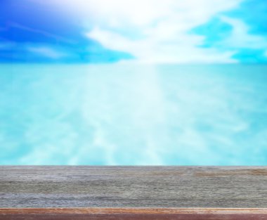 Masa üstü ve bulanıklık doğa arka plan