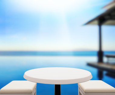 Masa üstü ve bulanıklık doğa arka plan