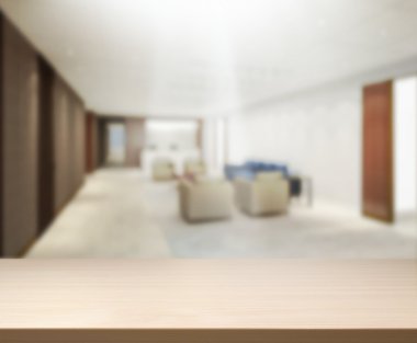 Masa üstü ve bulanıklık Office arka plan