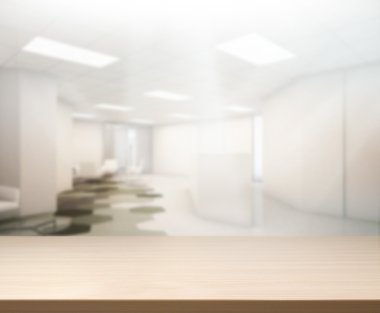 Masa üstü ve bulanıklık Office arka plan