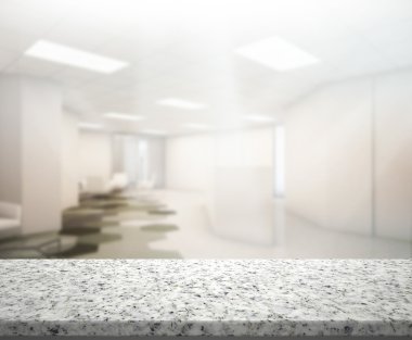 Masa üstü ve bulanıklık Office arka plan