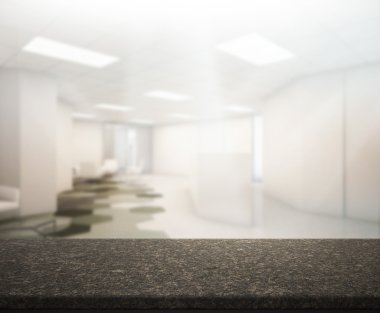 Masa üstü ve bulanıklık Office arka plan