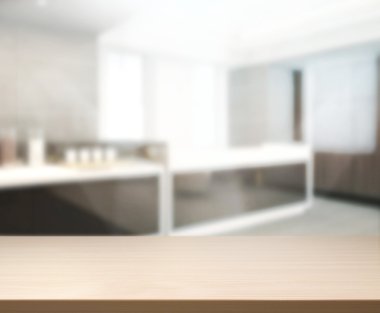 Masa üstü ve bulanıklık Office arka plan