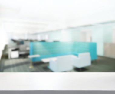 Masa üstü ve bulanıklık Office arka plan