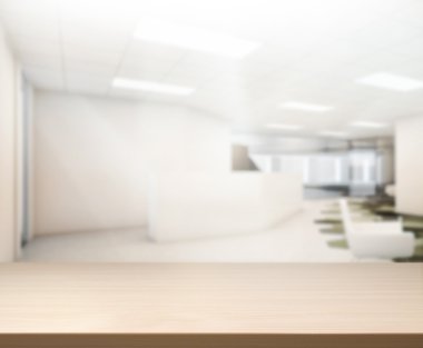 Masa üstü ve bulanıklık Office arka plan