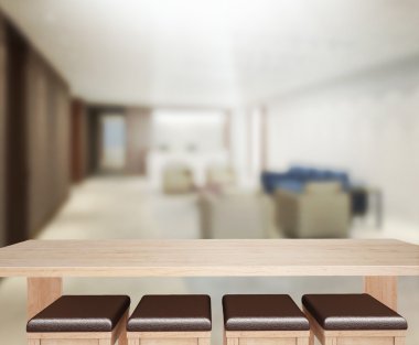 Masa üstü ve bulanıklık Office arka plan