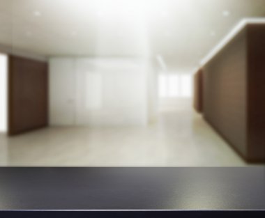 Masa üstü ve bulanıklık Office arka plan