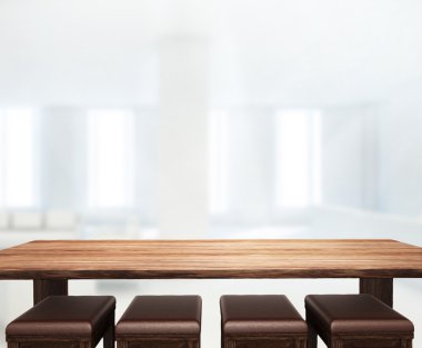 Masa üstü ve bulanıklık Office arka plan