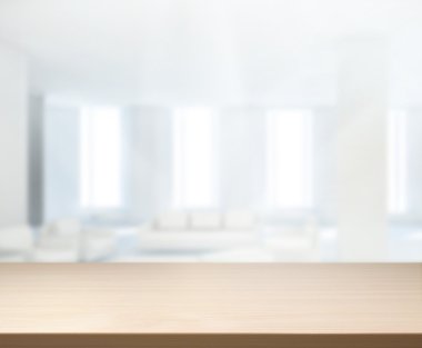 Masa üstü ve bulanıklık Office arka plan