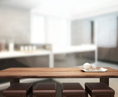 Masa üstü ve bulanıklık Office arka plan