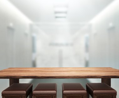 Masa üstü ve bulanıklık Office arka plan