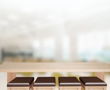 Masa üstü ve bulanıklık Office arka plan