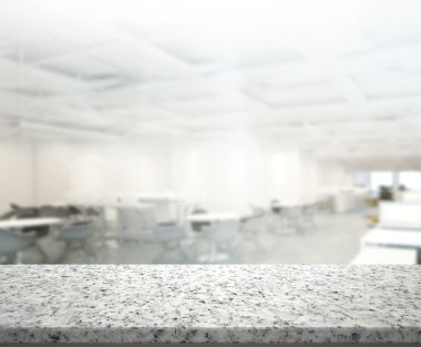 Masa üstü ve bulanıklık Office arka plan