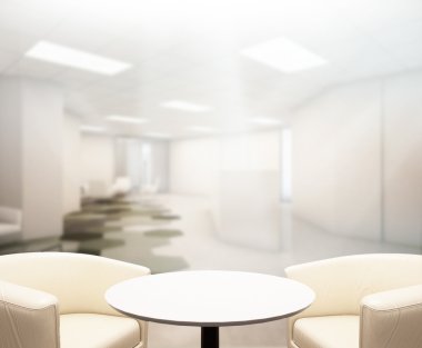 Masa üstü ve bulanıklık Office arka plan