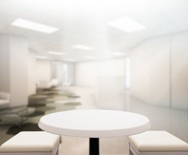 Masa üstü ve bulanıklık Office arka plan