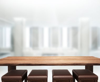 Masa üstü ve bulanıklık Office arka plan