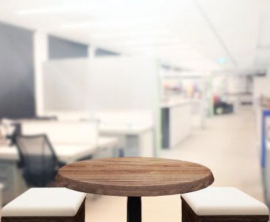 Masa üstü ve bulanıklık Office arka plan