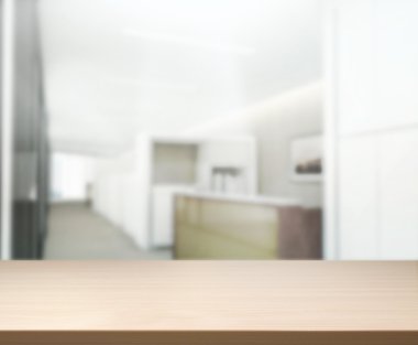 Masa üstü ve bulanıklık Office arka plan