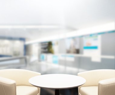 Masa üstü ve bulanıklık Office arka plan