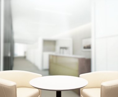 Masa üstü ve bulanıklık Office arka plan