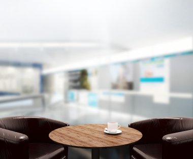 Masa üstü ve bulanıklık Office arka plan