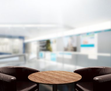 Masa üstü ve bulanıklık Office arka plan